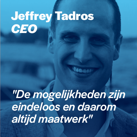 Jeffrey Tadros, Founder van TadrosTech