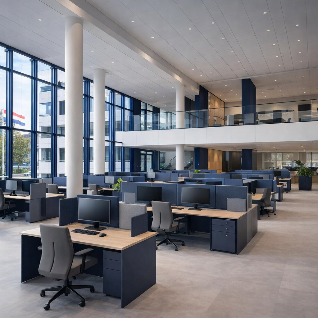 Overheid en publieke sector kantoor